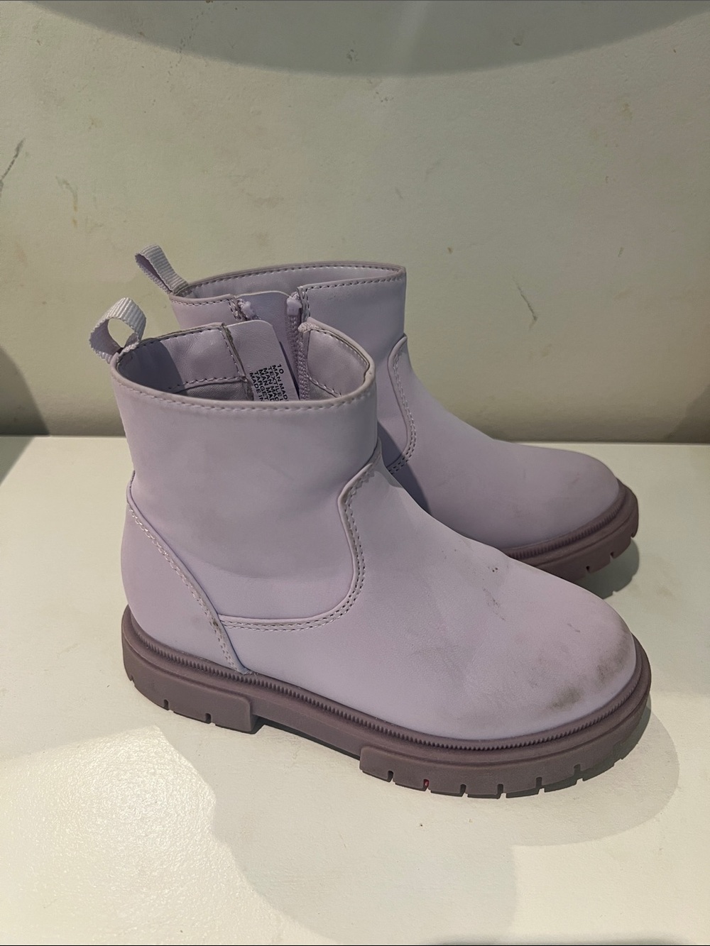 Lilac Chunky Sole Chelsea Boots - cat & Jack